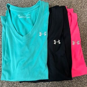 Under Armour V-Neck T-Shirt Trio